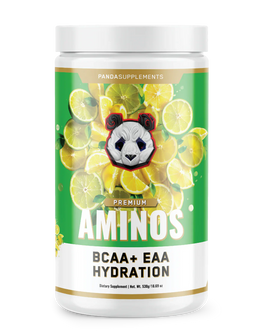 Panda Aminos BCAA EAA Hydration Electrolytes Amino Powder 30 Servings - L-Leucine 3g | Svpplements