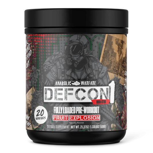Anabolic Warfare DEFCON 1 Pre-Workout Powder 20 Servings - Flavor Options | Svpplements