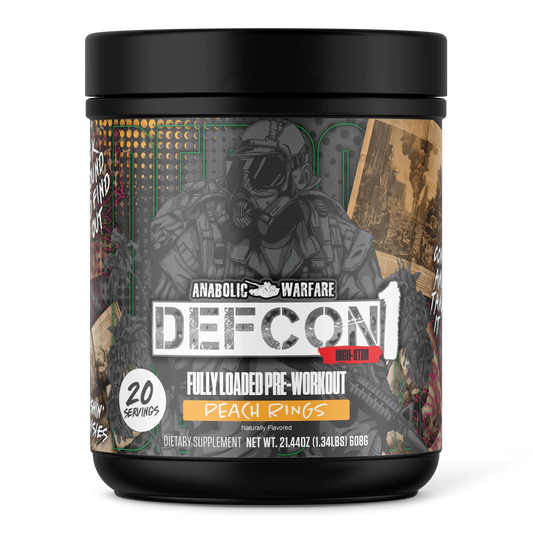 Anabolic Warfare DEFCON 1 Pre-Workout Powder 20 Servings - Flavor Options | Svpplements