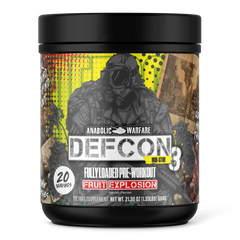 Anabolic Warfare Defcon 3 Mid-Stim Pre-Workout Powder 20 Servings - Flavor Options | Svpplements