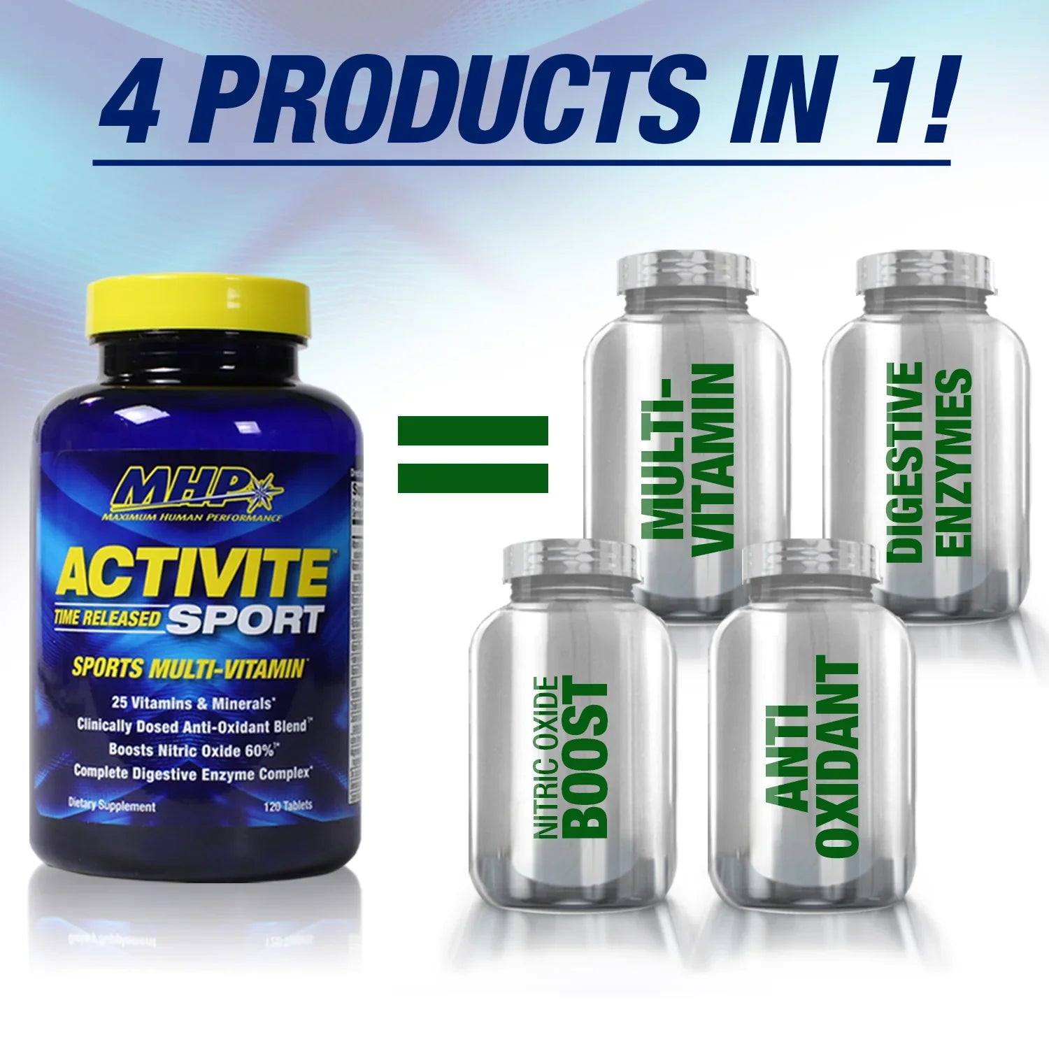 MHP | Activite Sport | Time Released Sports Multi-Vitamin