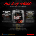 Enhanced Enhanced | All Day Shred | Stim Free Fat Burner Powder - Package Detail | Svpplements