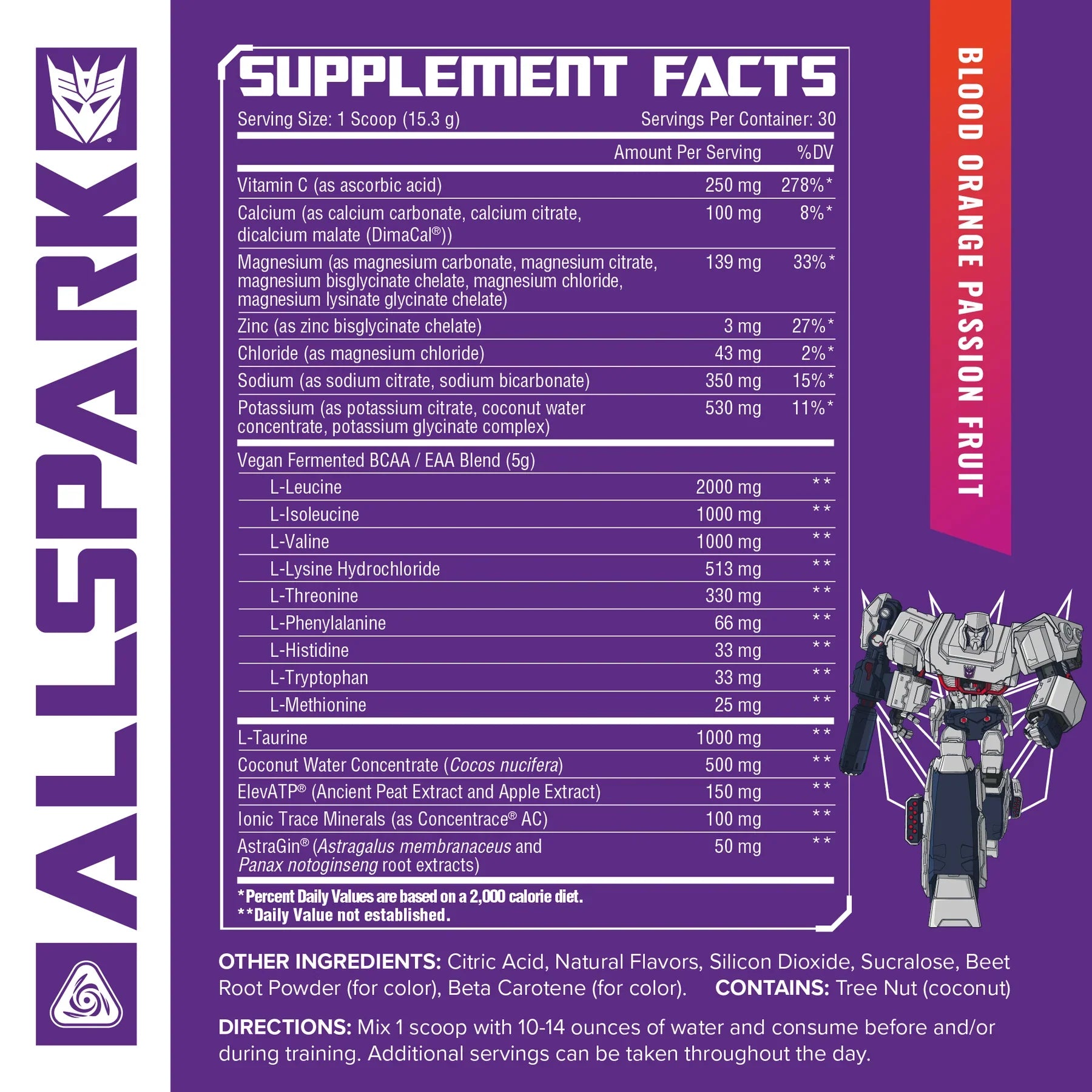 Core Nutritionals | Allspark Hydration + EAA | Transformers Edition