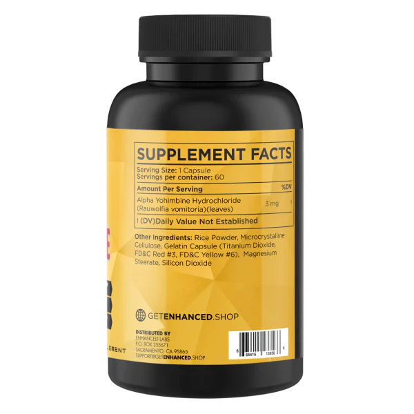 Enhanced Dietary Supplement - Product Front | Svpplements