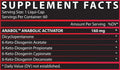 Nutrex Research | Anabol Hardcore | 60 Capsules - [{'dose': '160mg', 'name': 'Anabol Anabolic Activator'}, | Svpplements