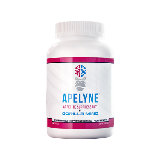 Gorilla Mind Apelyne Appetite Suppressant Capsules 60 Servings - Multi-ingredient satiety matrix | Svpplements