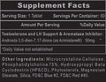 Hi-Tech Pharmaceuticals Post-Cycle Support Supplement - Supplement Facts | Svpplements