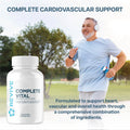 Revive Complete Vital Cardiovascular Wellness Capsules 30 Servings Supplement Facts - Red Yeast Rice 600mg | Svpplements