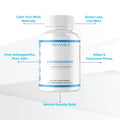Revive Ashwagandha Capsules 60 Servings Supplement Facts - KSM-66® Organic Ashwagandha Root Extract 500mg | Svpplements