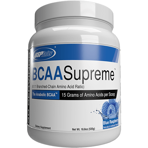 USP Labs BCAA Supreme Amino Powder 30 Servings - L-Leucine Undisclosed within 8:1:1 BCAA blend | Svpplements