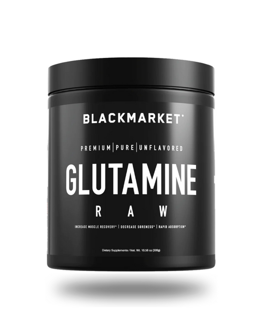 Black Market Glutamine Recovery Powder 60 Servings - Glutamine 5g | Svpplements