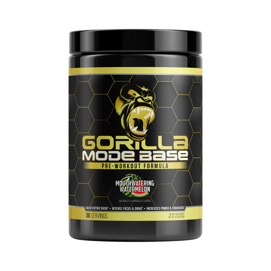 Gorilla Mind Gorilla Mode Base Pre-Workout Powder 30 Servings - L-Citrulline 5000mg | Svpplements