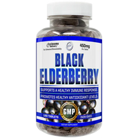 Hi-Tech Black Elderberry Wellness Tablets 120 Servings - Black Elderberry extract (berry) 50:1 250 mg | Svpplements