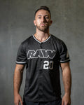 Raw Nutrition Raw | Baseball Jersey - Side View | Svpplements