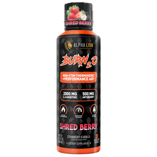 Alpha Lion SuperHuman Burn2O Fat Burner Liquid 31 Servings - Flavor Options | Svpplements