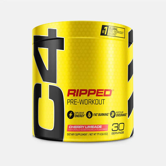 Cellucor C4 Ripped Pre-Workout Powder 30 Servings Supplement Facts - CarnoSyn® Beta-Alanine 2g | Svpplements