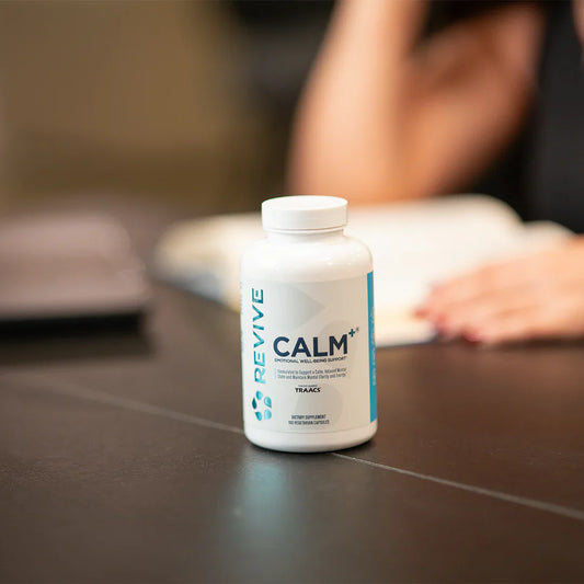 Revive MD Calm+ Sleep Support Capsules 30 Servings Supplement Facts - Inositol 2,000mg | Svpplements