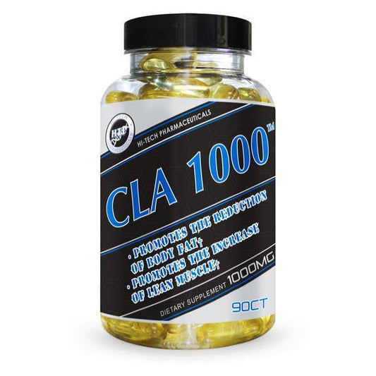 Hi-Tech Pharmaceuticals CLA 1000 Fat Burner Softgels 90 Servings Supplement Facts - CLA Active Blend 1,000mg | Svpplements