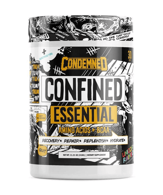 Condemned Labz Confined 1 Amino Intra-Workout Powder 30 Servings Supplement Facts - Reported 3 | Svpplements