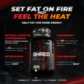 Enhanced Enhanced | Shred | Stim Fat Burner | 120 Capsules - Side View | Svpplements