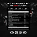 Enhanced Enhanced | Shred | Stim Fat Burner | 120 Capsules - Back View | Svpplements