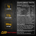 BlackMarket Labs Blackmarket | Cuts | Thermogenic Pre-Workout - Side View | Svpplements