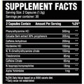 Chemix Dietary Supplement - Supplement Facts | Svpplements