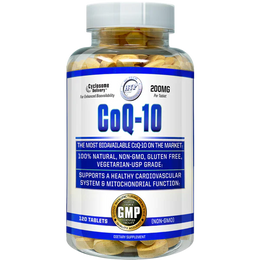 Hi-Tech CoQ10 200mg General Wellness Supplement 60 Servings - CoQ-10 200mg | Svpplements