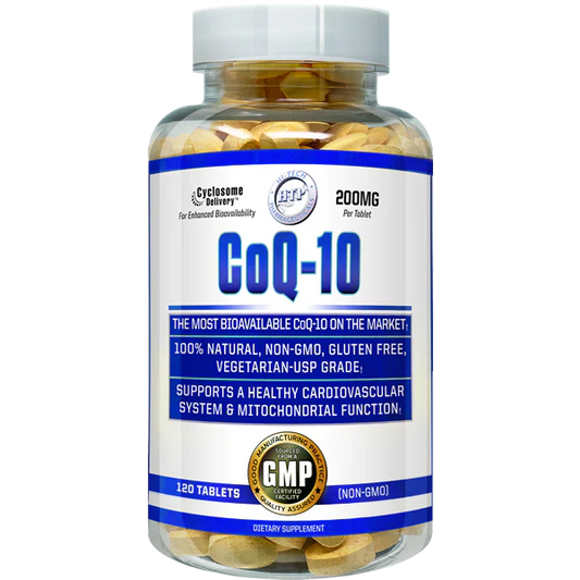 Hi-Tech CoQ10 200mg General Wellness Supplement 60 Servings - CoQ-10 200mg | Svpplements
