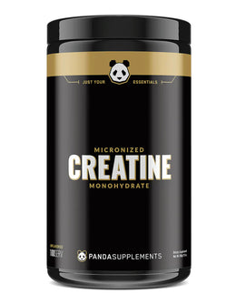 Panda Supps Micronized Creatine Monohydrate Powder 100 Servings - Creatine Monohydrate 5000mg | Svpplements