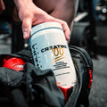 Magnum Essentials Creatine 100 Creatine Monohydrate Powder 80 Servings - Training Lifestyle Shot | Svpplements