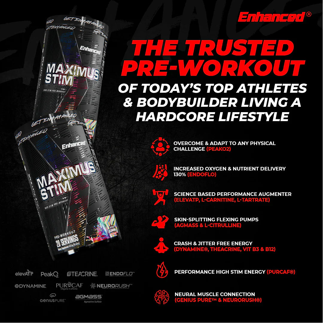 Enhanced | Maximus Stim | Maximum Pre-Workout