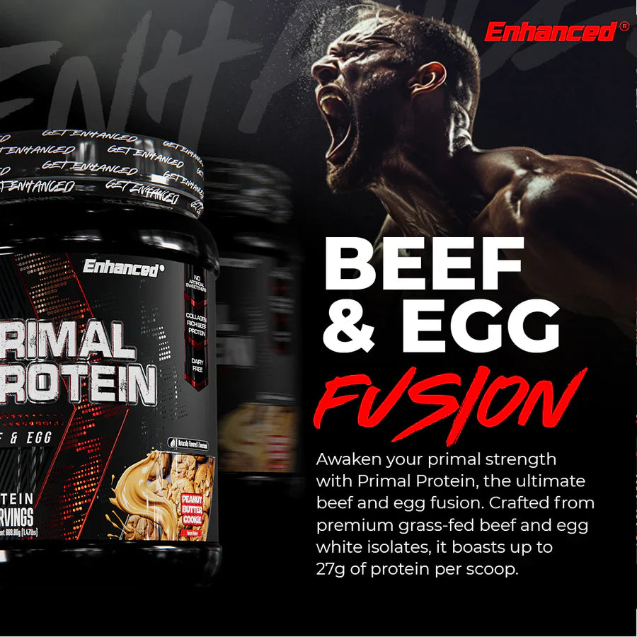 Enhanced | Primal Protein | Beef + Egg Protein