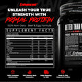Enhanced Enhanced | Primal Protein | Beef + Egg Protein - Back View | Svpplements