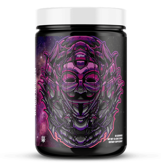Inspired Nutraceuticals Pre-Workout Supplement - Product Front | Svpplements
