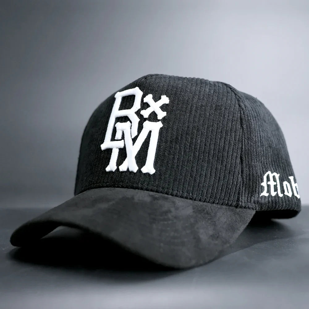 Blackmarket | "BxM"  Corduroy Suede CaP