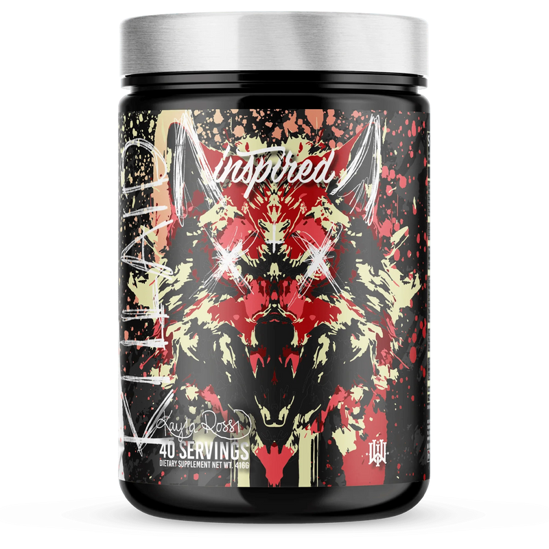 Inspired DVST8 Dark Pre-Workout Powder 40 Servings - L-Citrulline 6,666mg | Svpplements