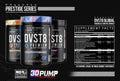 DVST8 Global Pre Pre-Workout Powder 20 Servings Supplement Facts - 3D PUMP Breakthrough™ 6000mg | Svpplements