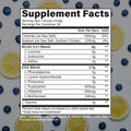 RAW Nutrition EAA Plus Repair + Hydrate Amino Powder 30 Servings Supplement Facts - L-Leucine 3g | Svpplements