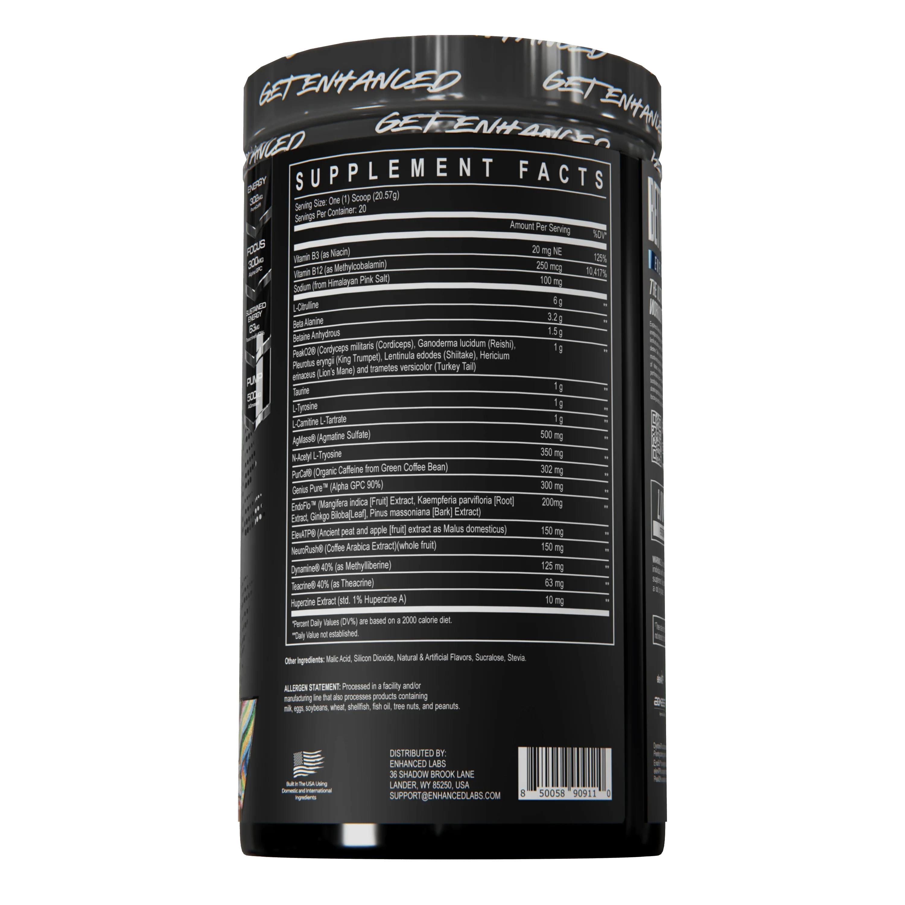 Enhanced | Maximus Stim | Maximum Pre-Workout