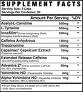 Axe & Sledge Dietary Supplement - Supplement Facts | Svpplements