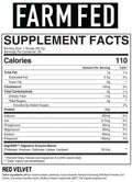 Axe & Sledge | A&S Farm Fed Protein | 28 Servings - Supplement Facts | Svpplements