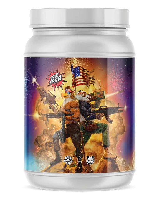 Panda Supps x Merica Labz Pre-Workout Powder 20 Servings - L-Citrulline 10,000mg | Svpplements