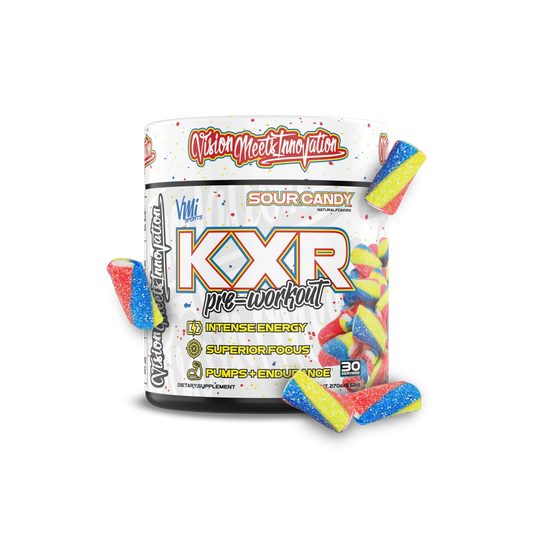 VMI Sports KXR Low-Stim Pre-Workout Powder 30 Servings - goBHB® Beta-Hydroxybutyrate Complex 7.2g total | Svpplements