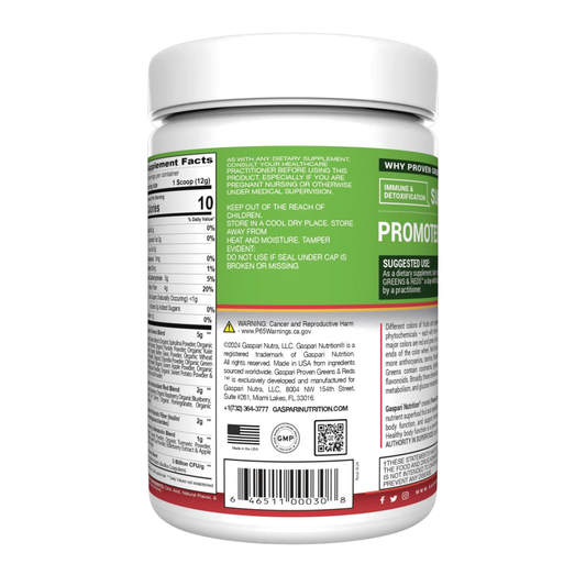 Gaspari Nutrition | Proven Greens & Reds | Superfood Powder