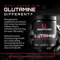 Unmatched | Glutamine | 60 Servings - Product Image | Svpplements