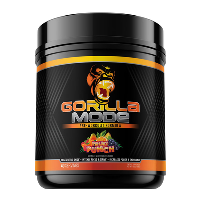 Gorilla Mind | Gorilla Mode Pre-Workout | 40 Servings
