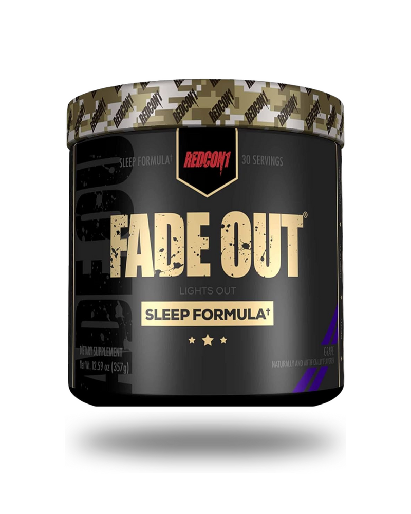 REDCON1 Fade Out Sleep Supplement Powder 30 Servings - GABA 3g | Svpplements