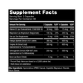 Gorilla Mind Sigma Hormone Support Capsules 60 Servings Supplement Facts - Vitamin D3 38 mcg (1,500 IU) | Svpplements