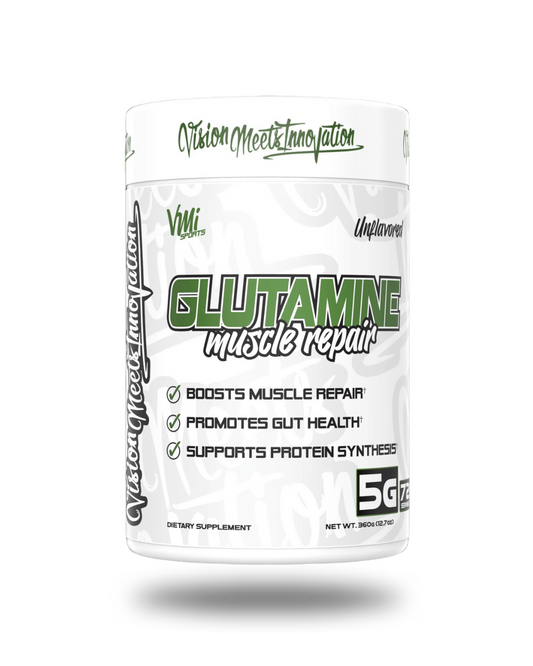 VMI Sports Glutamine Recovery Powder 5g Unflavored 60 Servings - L-Glutamine 5g | Svpplements